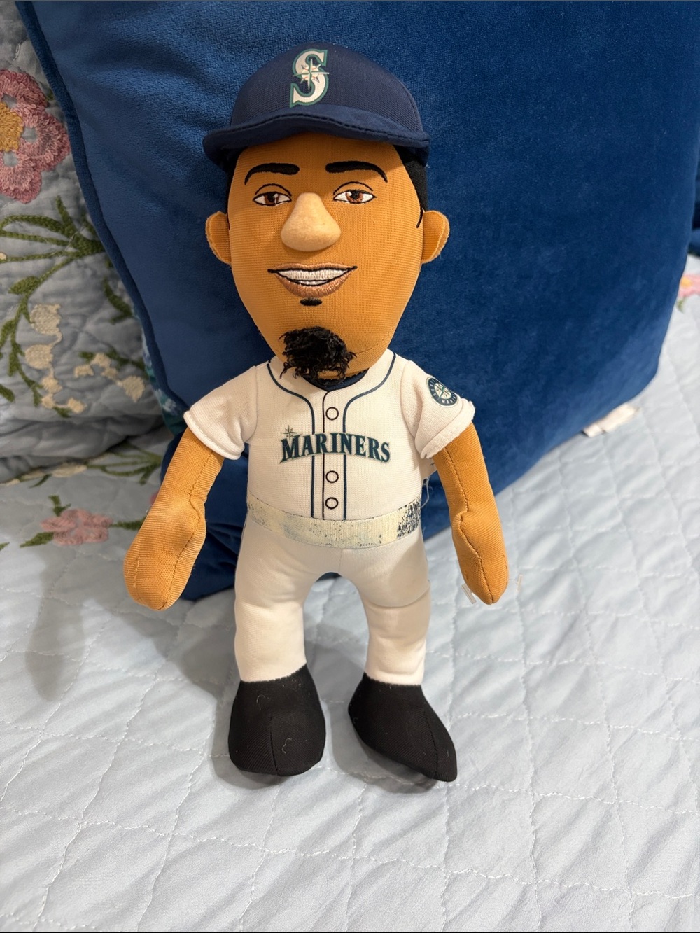 MLB Seattle Mariners Felix Hernandez #34 Plush Doll Bleacher Creatures PreOwned
